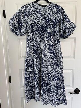 NWOT English Factory Floral Midi Dress